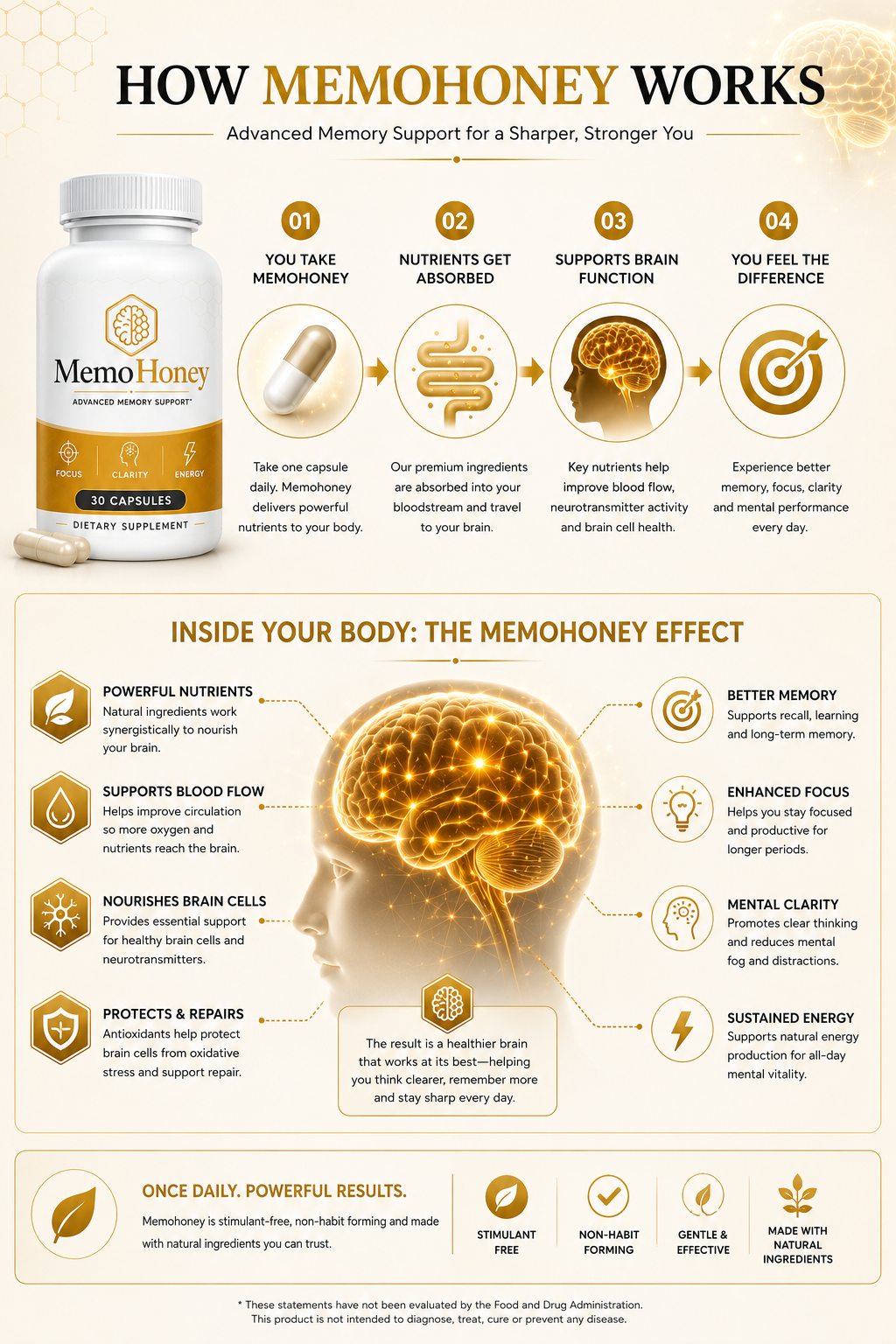 How MemoHoney Works Diagram